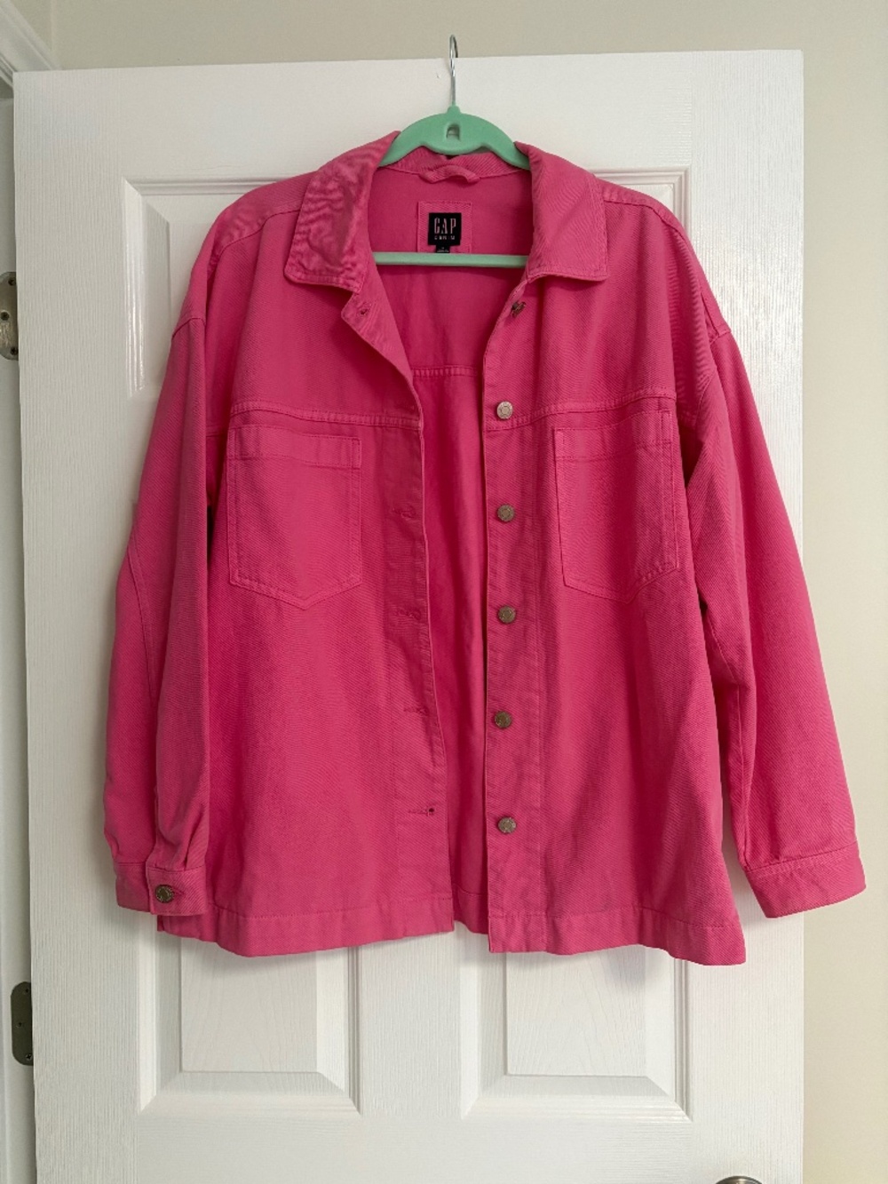 Pink GAP jean jacket